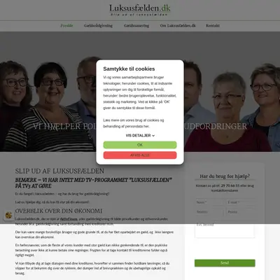 Luksusfaelden startsida 2023