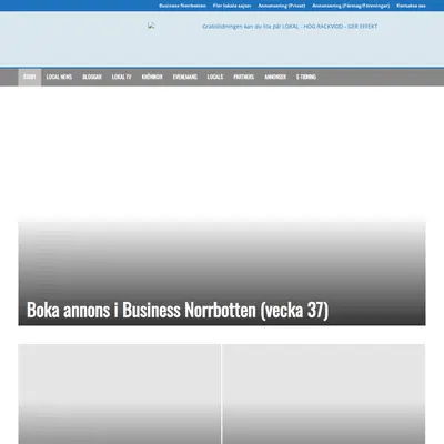 Luleå Gratistidning startsida 2024
