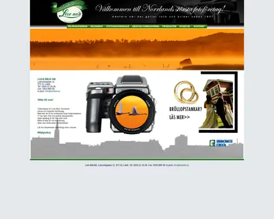 lulebild.se startsida 2009