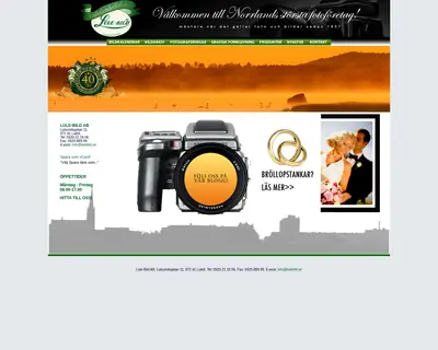 lulebild.se startsida 2011