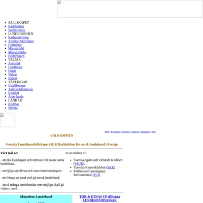Lundehunden startsida 2008