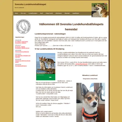 Lundehunden startsida 2013