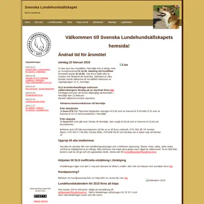 Lundehunden startsida 2015
