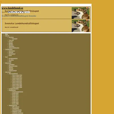 Lundehunden startsida 2017