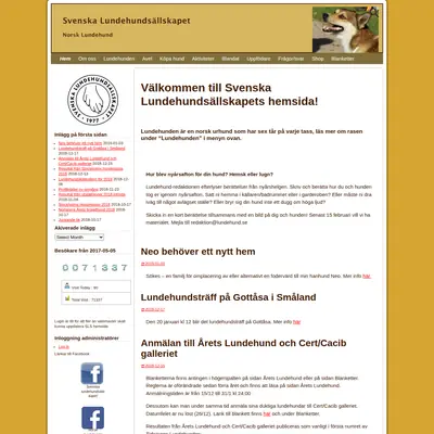 Lundehunden startsida 2019