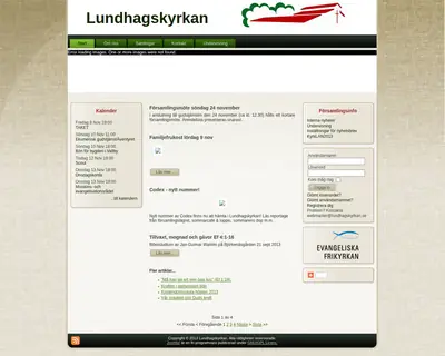 Lundhagskyrkan startsida 2014