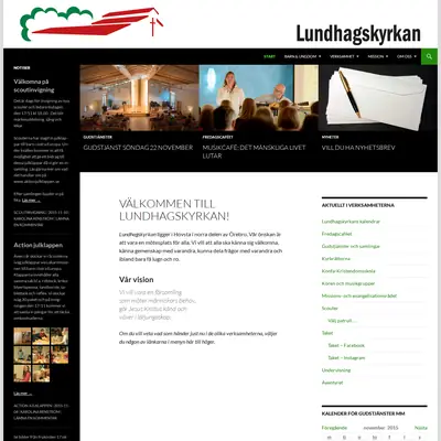 Lundhagskyrkan startsida 2015