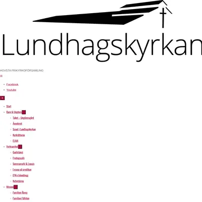 Lundhagskyrkan startsida 2021
