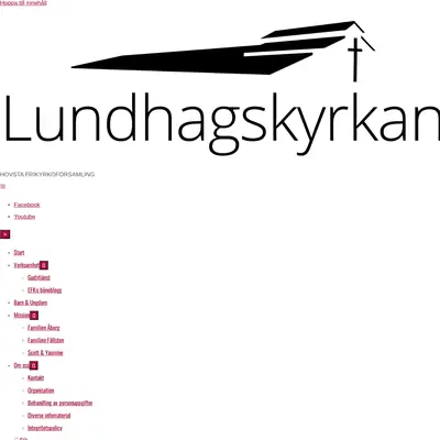 Lundhagskyrkan startsida 2022