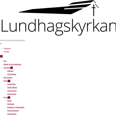 Lundhagskyrkan startsida 2023