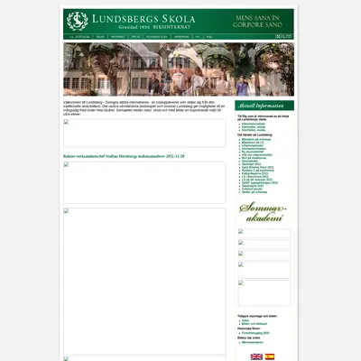 Lundsbergaren startsida 2012