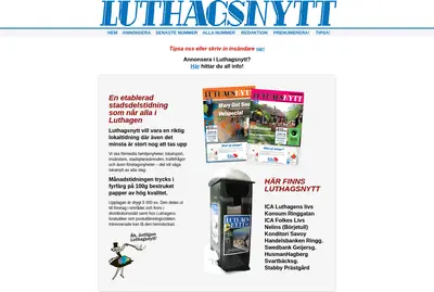 Luthagsnytt startsida 2010
