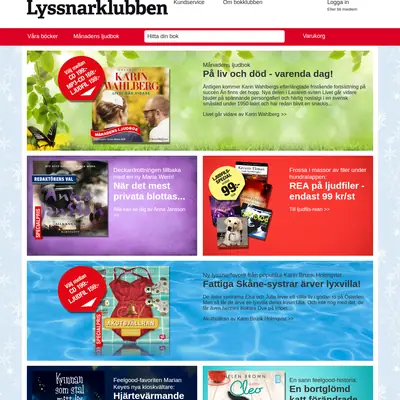 Lyssnarklubben startsida 2015