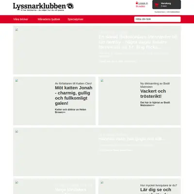 Lyssnarklubben startsida 2016