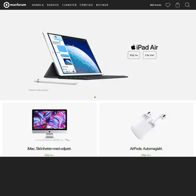 macforum.se startsida 2019
