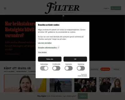magasinetfilter.se startsida 2026
