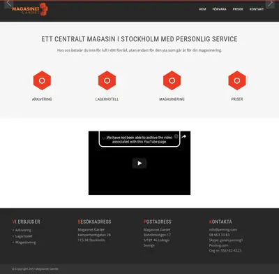 Magasinet Service startsida 2017