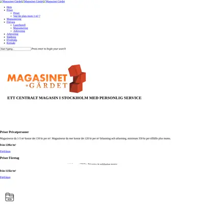 Magasinet Service startsida 2023