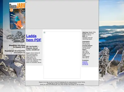 Magasin Järvsö startsida 2009