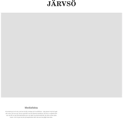 Magasin Järvsö startsida 2019