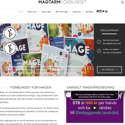 Allt om mage startsida 2019