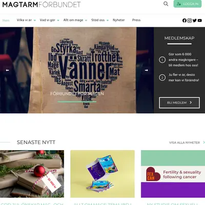 Allt om mage startsida 2026