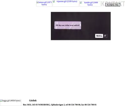 Mail IT / mailit startsida 2001