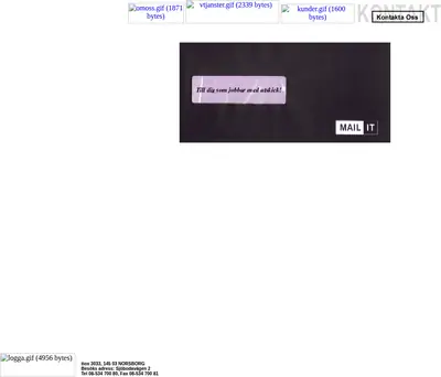 Mail IT / mailit startsida 2002