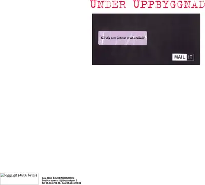 Mail IT / mailit startsida 2003