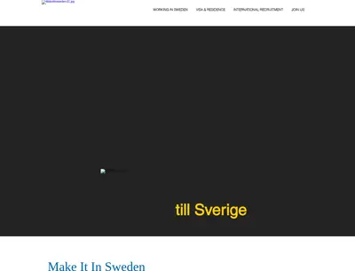 http://makeitinsweden.se startsida 2024