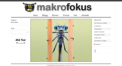 Makro i Fokus startsida 2015