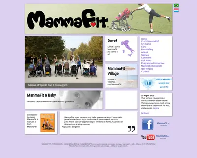 mamma.fit startsida 2015