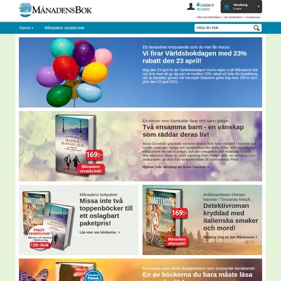 Månadens bok startsida 2015