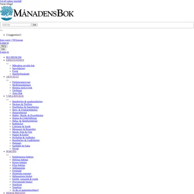 Månadens bok startsida 2021