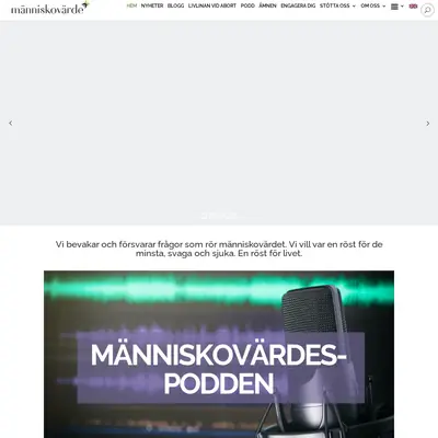 Människovärde startsida 2023