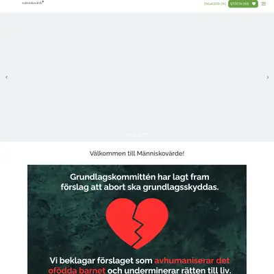 Människovärde startsida 2025