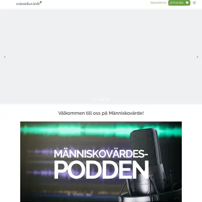 Människovärde startsida 2026