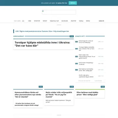 www.mariestadstidningen.se startsida 2022