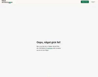 www.markanvisning.se startsida 2025