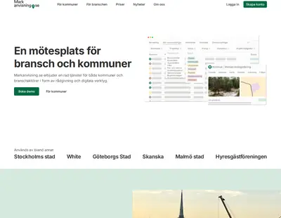 www.markanvisning.se startsida 2026