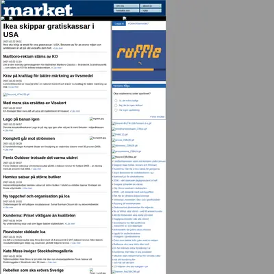 market.se startsida 2007