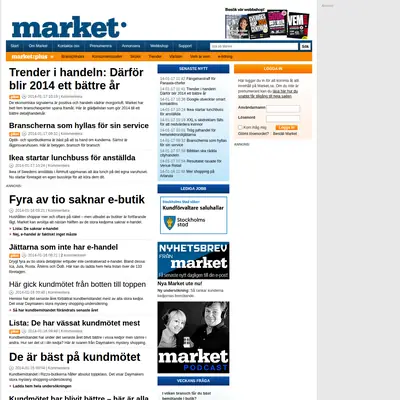 market.se startsida 2014