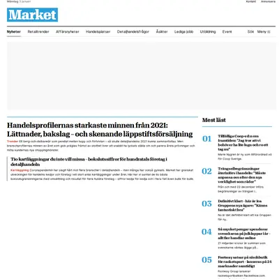 market.se startsida 2022