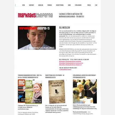 Marknadscheferna startsida 2015