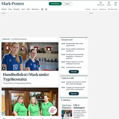 markposten.se startsida 2026