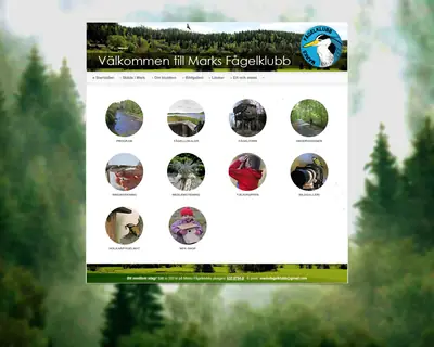 www.marksfagelklubb.se startsida 2010