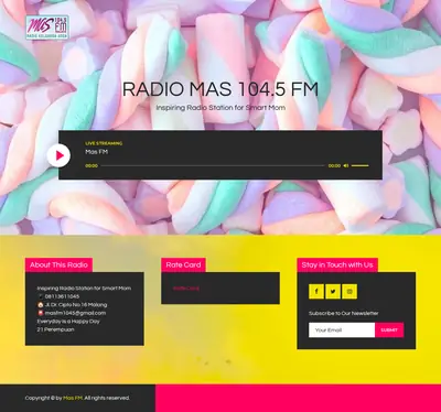 Mas FM startsida 2023