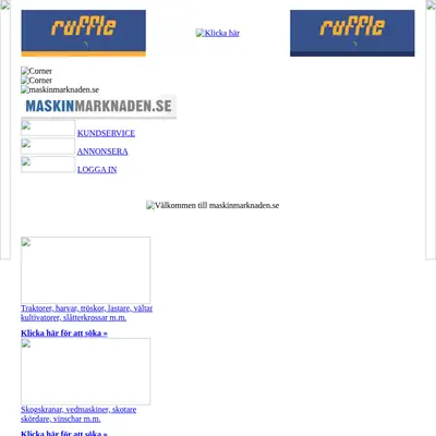 Maskinmarknaden startsida 2008