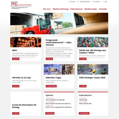 www.materialhanteringsgruppen.se startsida 2021
