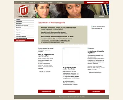Mau TV startsida 2009